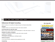Tablet Screenshot of digitalconsulting.se
